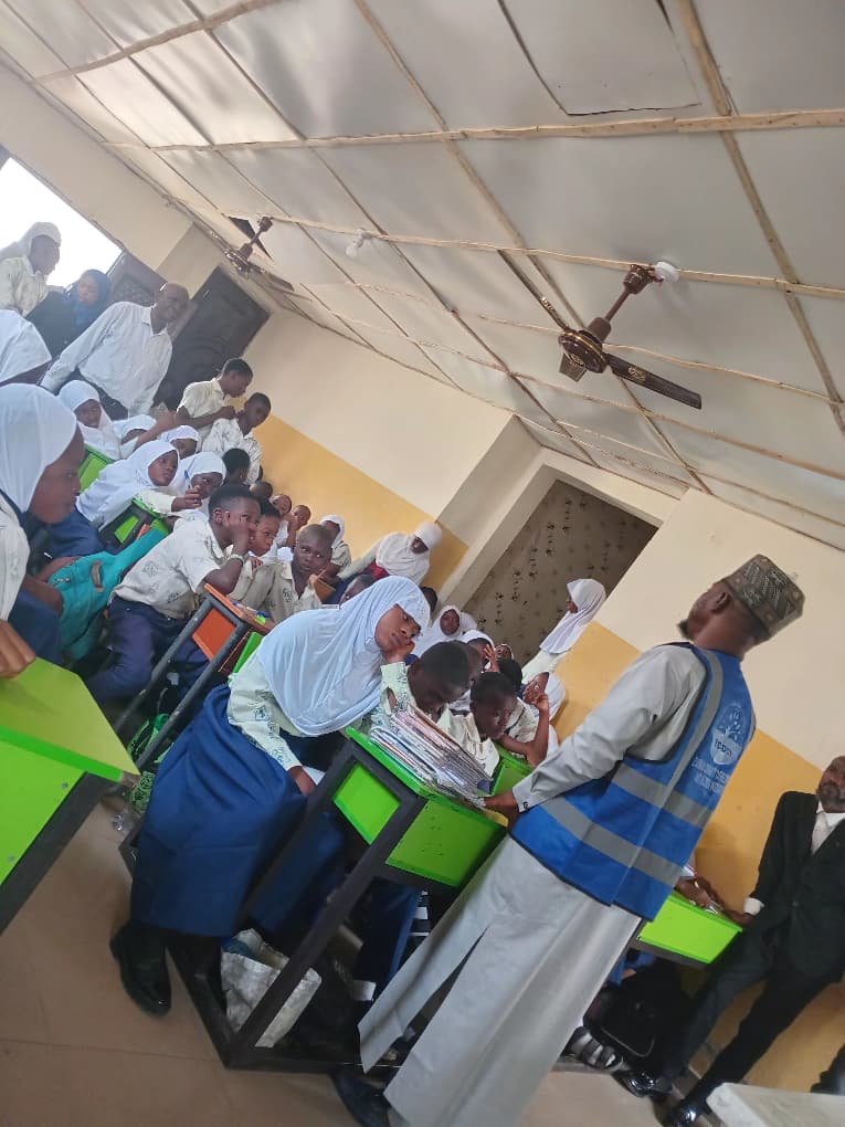 ZCDCI advocacy presentation in classroom